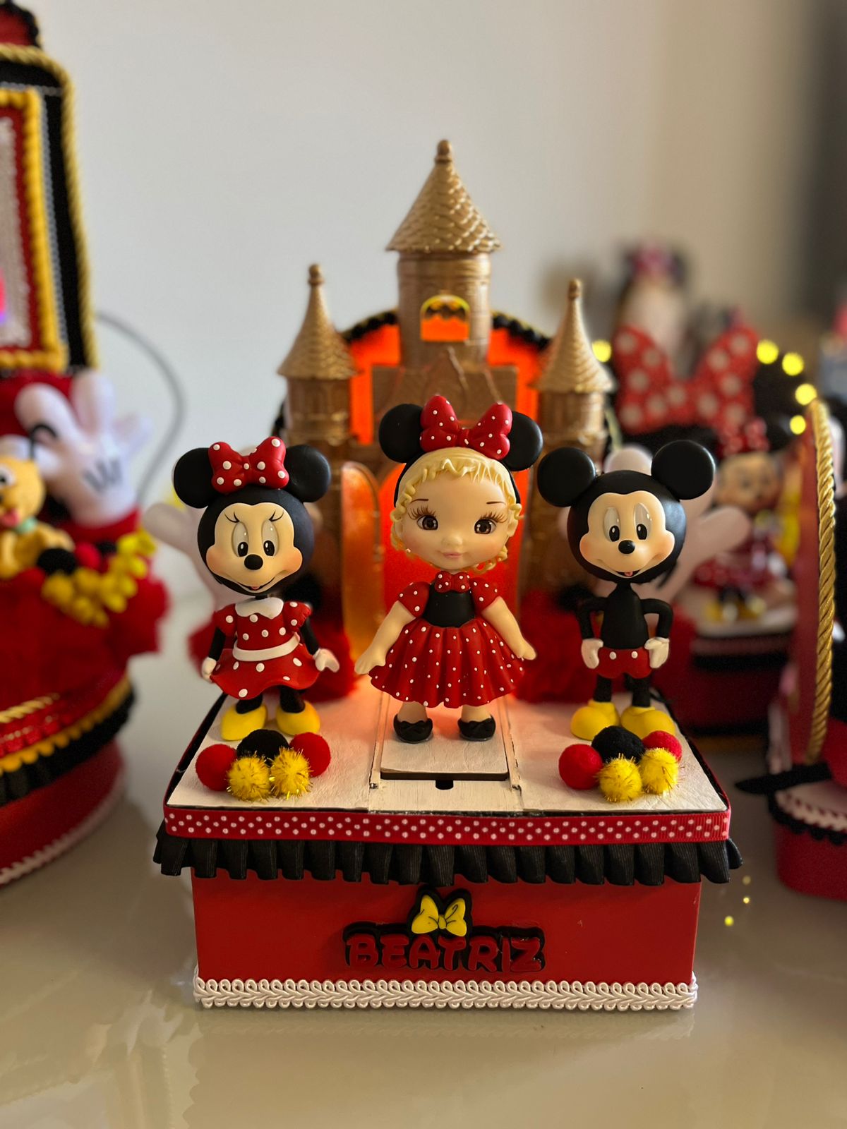 Caixa cenário movimento