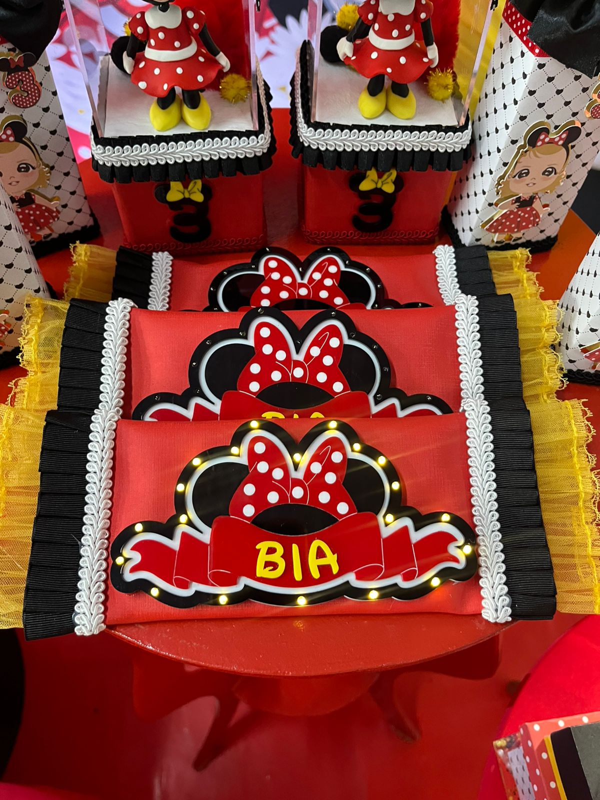 Kit kat com iluminação